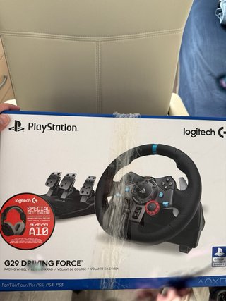 Logitech G29 Volante y Pedales Ps5/PS4/PC
