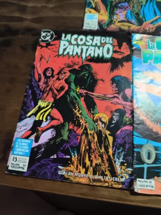 Lote 5 Cómics La Cosa del Pantano(Ediciones Zinco)