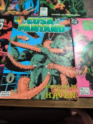 Lote 5 Cómics La Cosa del Pantano(Ediciones Zinco)