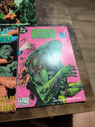 Lote 5 Cómics La Cosa del Pantano(Ediciones Zinco)