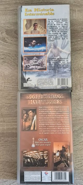 Lote 4 Películas VHS (Español)