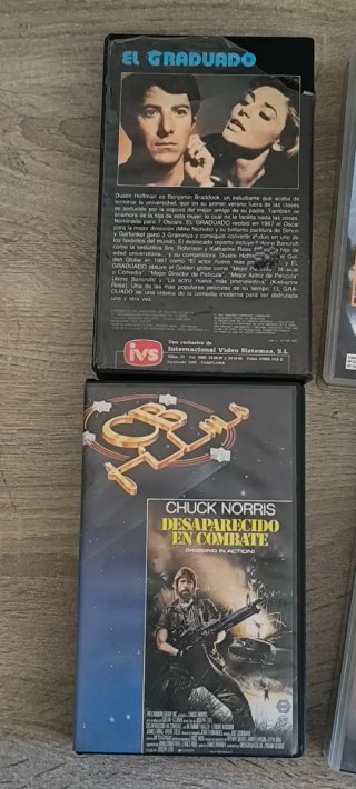 Lote 4 Películas VHS (Español)