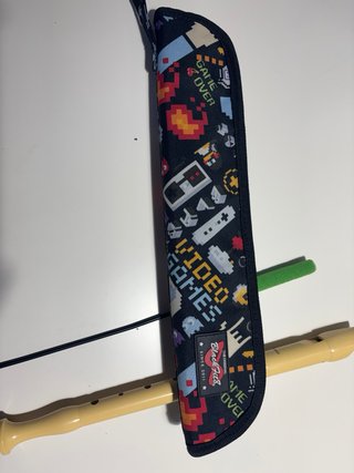 Flauta escolar Hohner con funda y accesorios