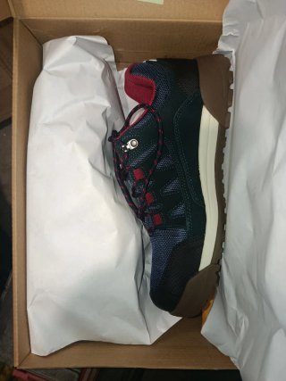 Botas de seguridad SITE azules y rojas