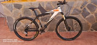 Bicicleta MTB KTM Race Carbtech