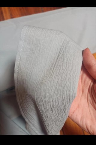 Pantalones anchos celestes con cinturón