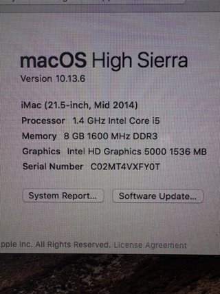 Apple iMac Plata - Sin Usar