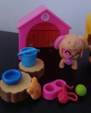 Pin y Pon Mascotas Casa y Figuras