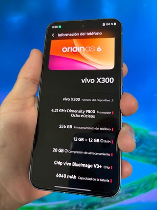 Vivo X300 da 12/256 GB - batteria da 6040 mAh