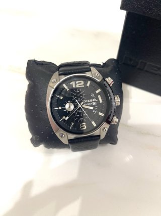 Orologio Diesel Uomo Nero e Argento con Scatola