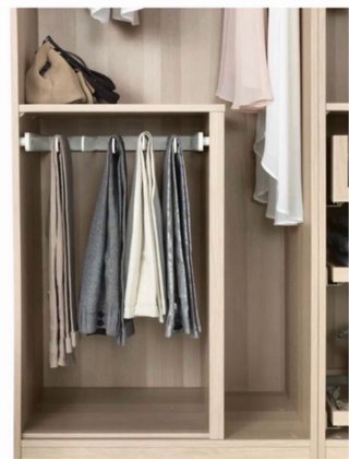 Colgadores Pantalones Ikea 50cm Blanco