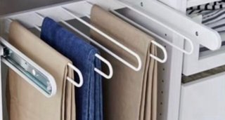 Colgadores Pantalones Ikea 50cm Blanco