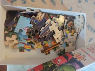 2 Puzzles Chuggington 25 piezas cada uno