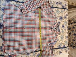 Camisa de cuadros XL