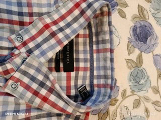 Camisa de cuadros XL