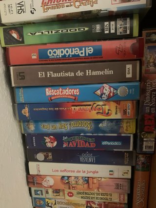 Películas Disney VHS (Español)