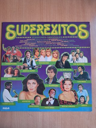 Disco vinilo Superéxitos (1981)