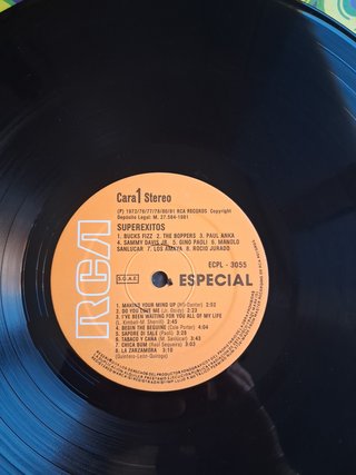 Disco vinilo Superéxitos (1981)