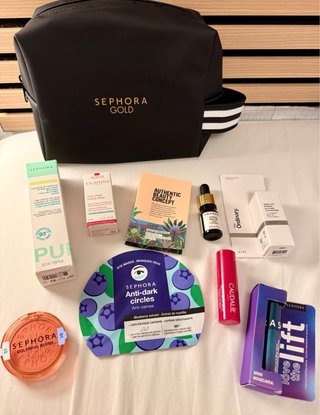 Conjunto de Beleza Sephora Gold