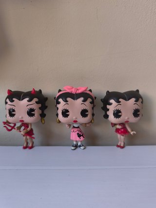 3 Figuras Funko Pop Betty Boop