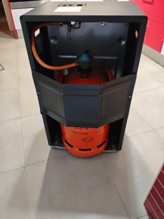 Estufa Azul TMC + 2 bombonas