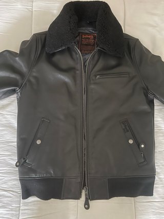 Chaqueta Biker de piel, Schott NYC Lc1380