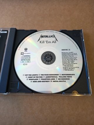 CD Metallica Kill 'Em All
