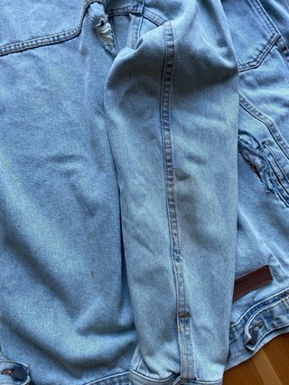 Pull&Bear Chaqueta Vaquera XL 42 Azul Claro