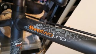 Bicicleta Rockrider 24 con telaio in alluminio