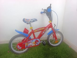 Bici Infantil Paw Patrol patrulla canina