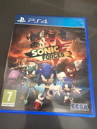 Juego FIFA 18 PS4 (PlayStation 4) y sonic forces