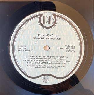 Vinile John Mayall No More Interviews