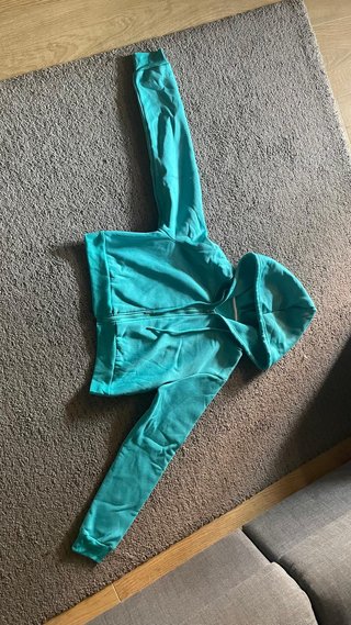 Sudadera S Mujer Teal