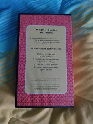 VHS Rua Sésamo - O Egas e o Becas no Cinema