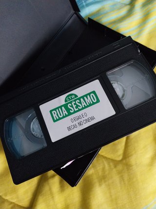 VHS Rua Sésamo - O Egas e o Becas no Cinema