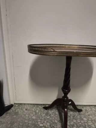 Mesa riñón antigua