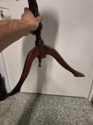 Mesa riñón antigua