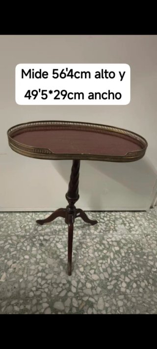 Mesa riñón antigua