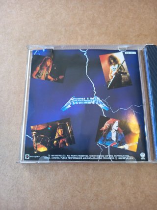 CD Metallica Ride the Lightning