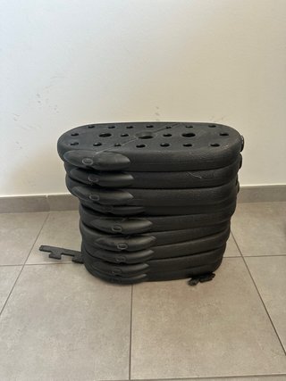 Pesas Gimnasio Multifunción Negro