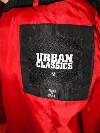 Chaqueta Bomber Urban Classics Negra Talla M