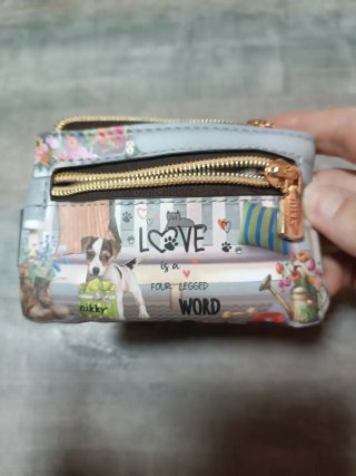 Monedero Nicole Lee Auténtico Multicolor