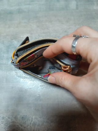 Monedero Nicole Lee Auténtico Multicolor