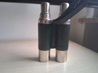 Raro binocolo fiaschetta vintage da tasca