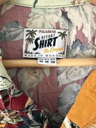 Camisa Pull&Bear Estampada