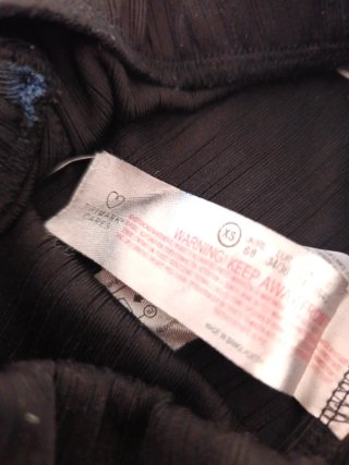 Pantalón de malla negro