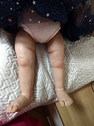 Muñeca Reborn Realista Bebé oferta con pelo.