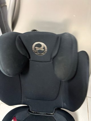 Silla coche Isofix negra