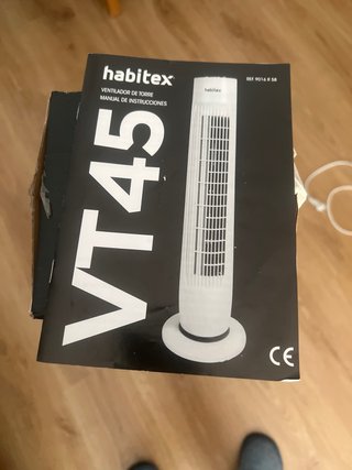 Ventilador Torre Habitex VT45 45W