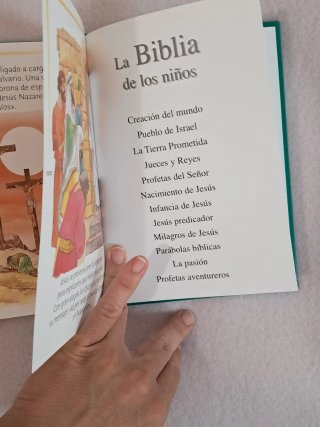 La Biblia de los niños. Ilustrada de tapa dura.